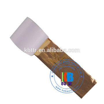 Thermotransfer-Barcodeband 55mm * 300m glänzendes Goldfolienband des Druckers